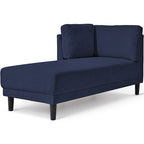 Chauffeuse d'angle en lin moderne de 65 po avec coussins amovibles et fonction de couchage