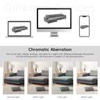Canapé d'angle en velours côtelé de 340 cm avec port de chargement USB et méridienne de 127 cm - Capacité de 150 kg
