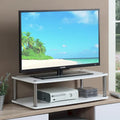 Rehausseur de TV XL à double niveau et pivotant à 360° pour téléviseurs jusqu'à 37"
