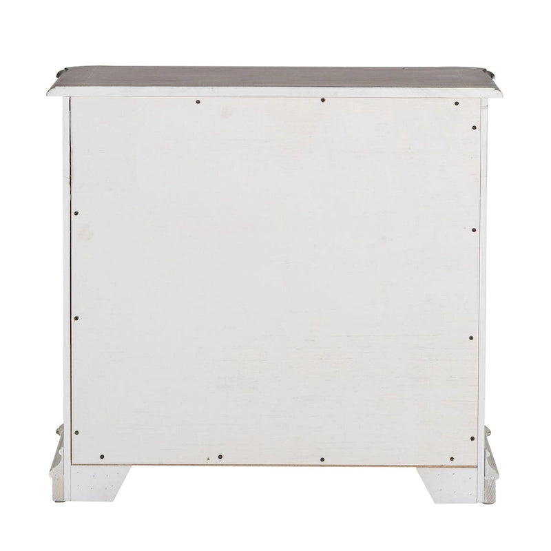 Meuble de classement latéral Junior Executive Media en blanc antique – 34 po de large