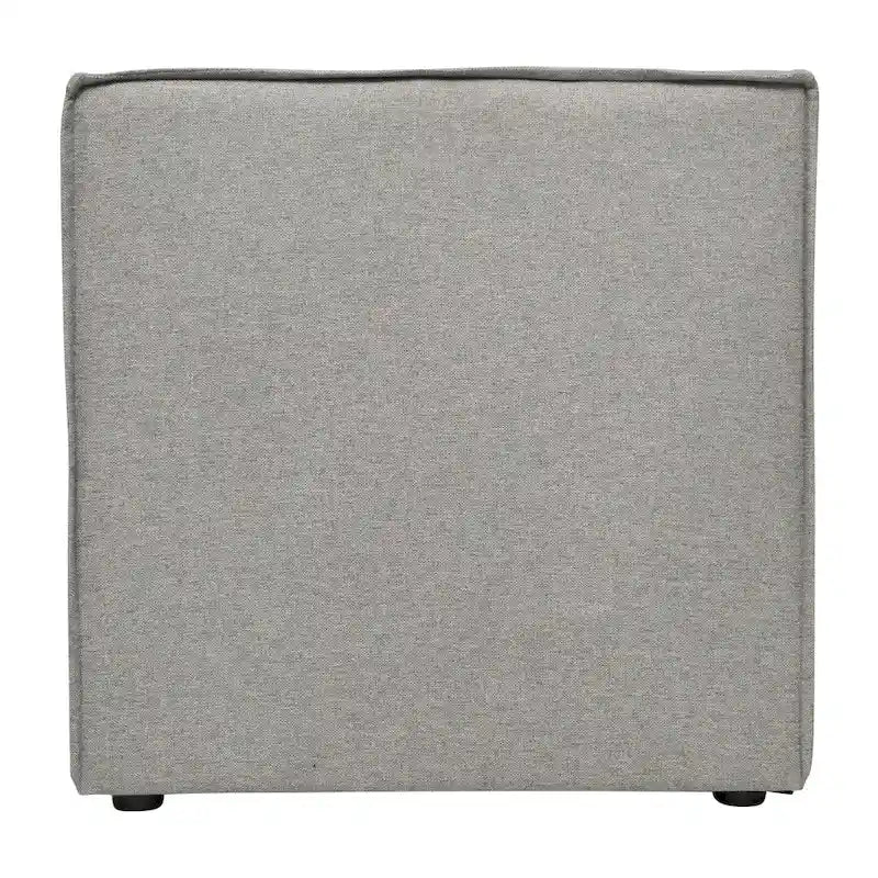 Fauteuil central sans accoudoirs de canapé sectionnel modulaire contemporain - 93,35 cm (P) x 71,76 cm (l) x 71,12 cm (H)