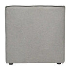 Fauteuil central sans accoudoirs de canapé sectionnel modulaire contemporain - 93,35 cm (P) x 71,76 cm (l) x 71,12 cm (H)