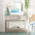 Console 2 tiroirs avec pieds tournés – 36"L x 13"P x 30"H
