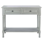 Console 2 tiroirs avec pieds tournés – 36"L x 13"P x 30"H