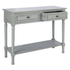 Console 2 tiroirs avec pieds tournés – 36"L x 13"P x 30"H