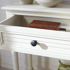 Console 2 tiroirs avec pieds tournés – 36"L x 13"P x 30"H