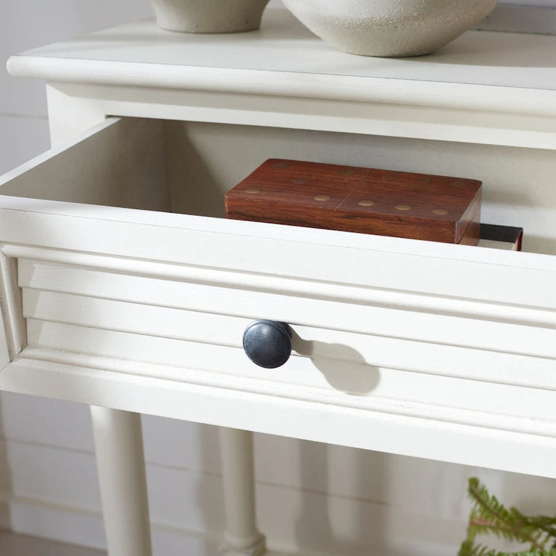 Console 2 tiroirs avec pieds tournés – 36"L x 13"P x 30"H