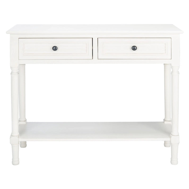 Console 2 tiroirs avec pieds tournés – 36"L x 13"P x 30"H