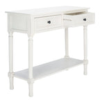 Console 2 tiroirs avec pieds tournés – 36"L x 13"P x 30"H