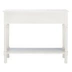 Console 2 tiroirs avec pieds tournés – 36"L x 13"P x 30"H