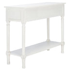 Console 2 tiroirs avec pieds tournés – 36"L x 13"P x 30"H
