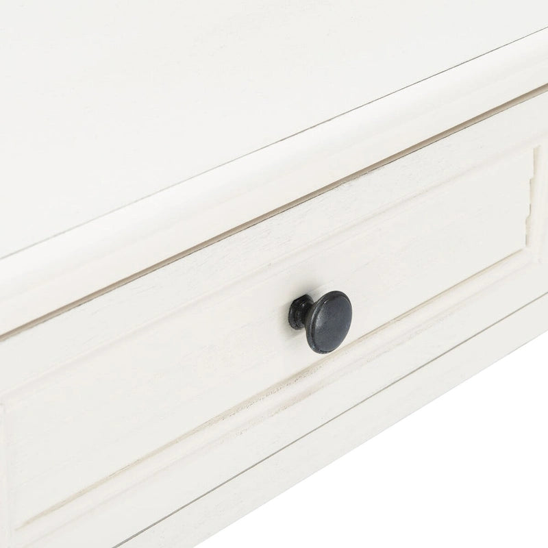 Console 2 tiroirs avec pieds tournés – 36"L x 13"P x 30"H