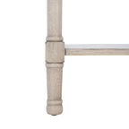 Console 2 tiroirs avec pieds tournés – 36"L x 13"P x 30"H