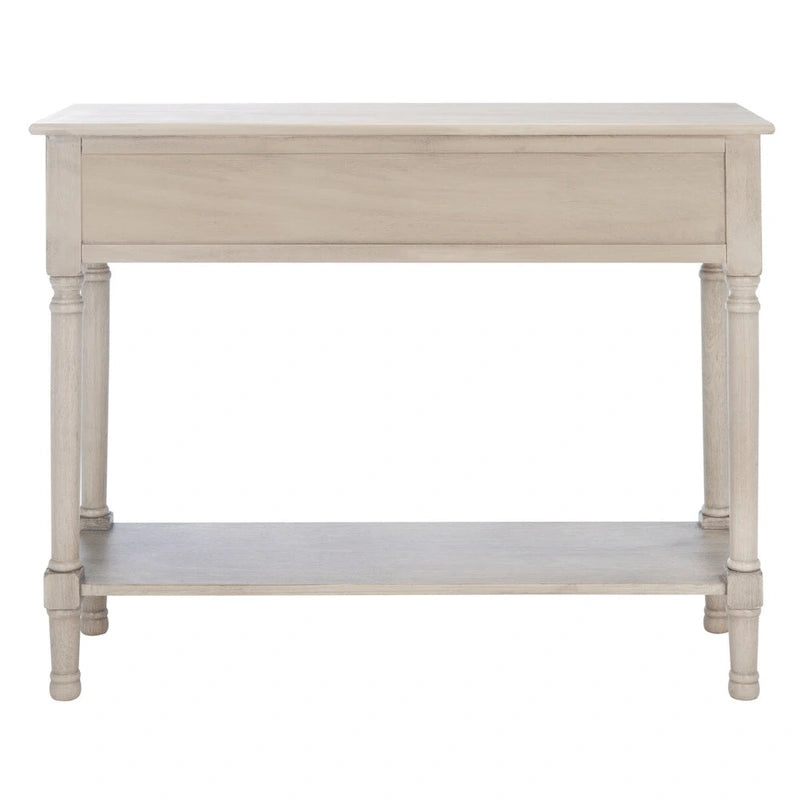 Console 2 tiroirs avec pieds tournés – 36"L x 13"P x 30"H