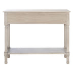 Console 2 tiroirs avec pieds tournés – 36"L x 13"P x 30"H