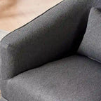 Fauteuil d'appoint pivotant avec pouf - Rotation à 360°