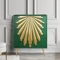 Buffet 2 portes style Mid-Century Modern Sunburst – Bois massif et MDF