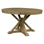 Table à manger extensible rétro avec rallonge papillon - Jusqu'à 6 personnes