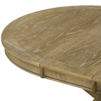 Table à manger extensible rétro avec rallonge papillon - Jusqu'à 6 personnes
