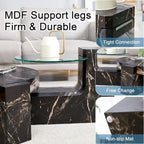 Table basse double pont amovible - Conception modulable et peu encombrante