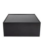 Étagère multifonctionnelle à 4 niveaux et table basse - Blanc minimaliste
