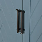 Buffet classique 4 portes avec rangement ouvert et étagères réglables